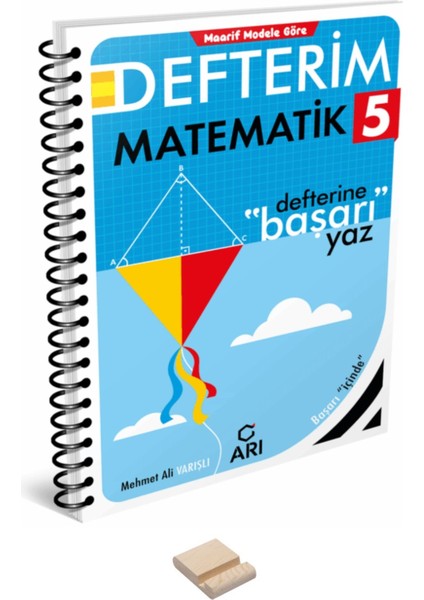 5.sınıf Matematik Defterim ve Telefon Standı