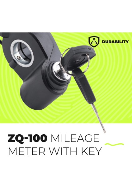 ZQ-100 Kilometre Metre Anahtar Hızlı Ayarlanabilir Elektrikli Scooter Metre 6 Pin Elektrikli Scooter Gösterge Tablosu (Yurt Dışından) indirimleri