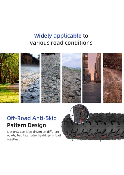 9.5 x 2.50 Off-Road Lastik 9.5 Inç Iç Tüpsiz Lastik Nıu Kqı3 Elektrikli Scooter Aksesuarları (Yurt Dışından) modelleri