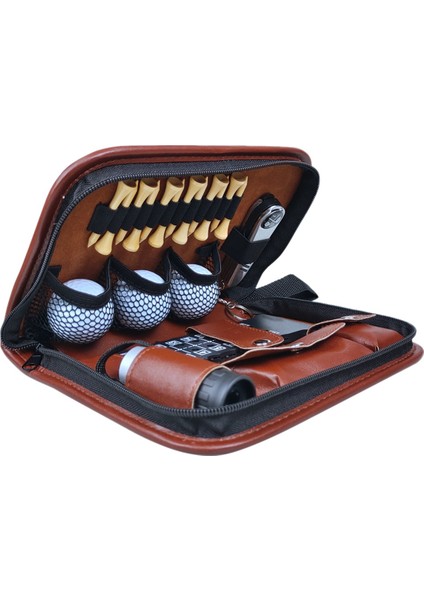 Golf Kiti Aracı Taşınabilir Çanta Çoklu Işlevli Golf Aksesuarları Kiti (Yurt Dışından)