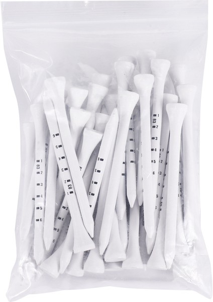 50PCS Profesyonel Golf 83MM Beyaz Golf Ahşap Tees Aksesuarları Golf Eğitim Yardımları (Yurt Dışından) modelleri