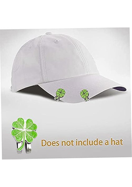 Golf Şapka Klibi, Manyetik Çıkarılabilir Şapka Klipli Dört Yapraklı, Mark Ball Mark Hediye (Yurt Dışından) fırsatları