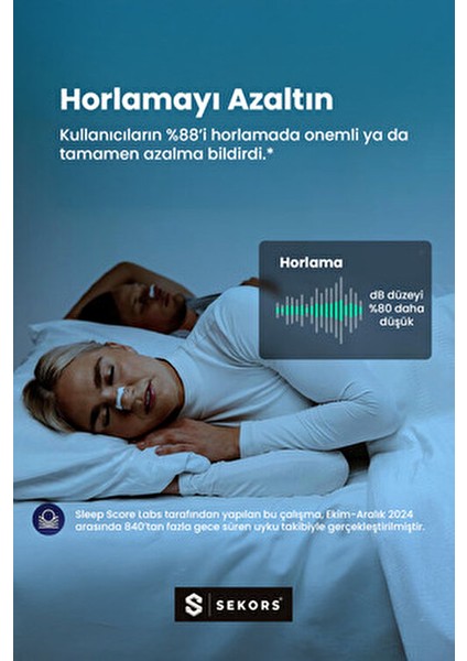 Siyah Horlama Azaltıcı 30'lu Mıknatıslı Burun Bandı Seti indirimleri