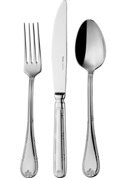 İnfinity 24 Parça Parlak Çelik Çatal Kaşık Bıçak Seti modelleri