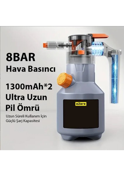 Şarjlı Kendinden Pompalı Köpük Püskürtücü Araba Yıkama Ilaçlama Için Yüksek Basınçlı Pompa fiyatları