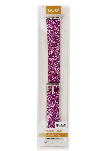 Apple Watch 42MM Starry Taşlı Kordon - Derin MOR-(5796) - MCT8586-9792 fiyatları