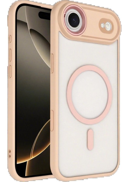 Apple iPhone 17 Air Terea Magsafe Kapak - PEMBE-(5796) - MCT4033-2041