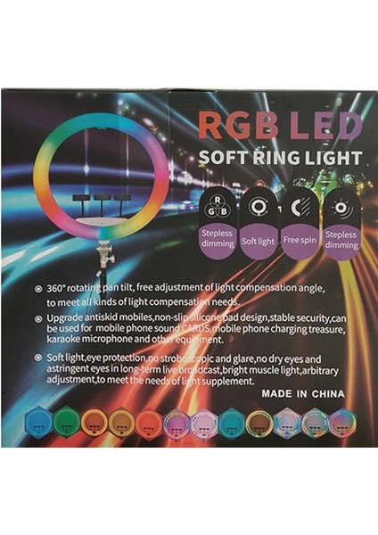 RD45 Diamond Rgb Selfie IŞIĞI-(5796) - MCT5287-1032 fiyatları