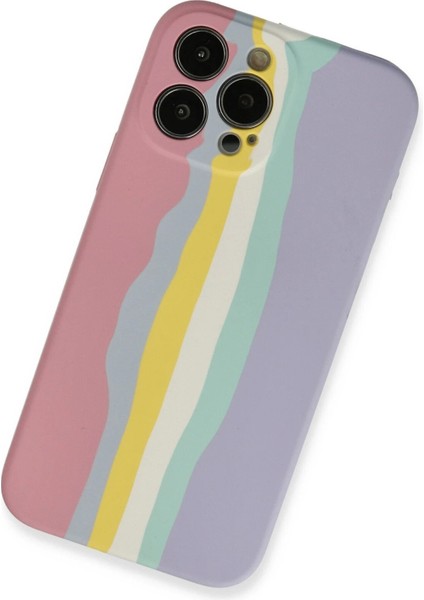 iPhone 13 Pro Kılıf Ebruli Lansman Silikon - PEMBE-LILA-(5796) - MCT9756-1938 fiyatları