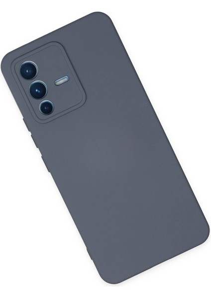 Vivo V23 5g Kılıf Nano Içi Kadife Silikon - GRI-(5796) - MCT7700-8667 fiyatları