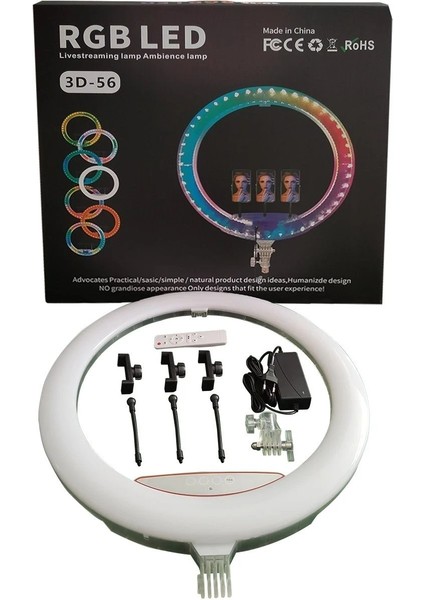 RD56 Diamond Rgb Selfie IŞIĞI-(5796) - MCT3085-5198