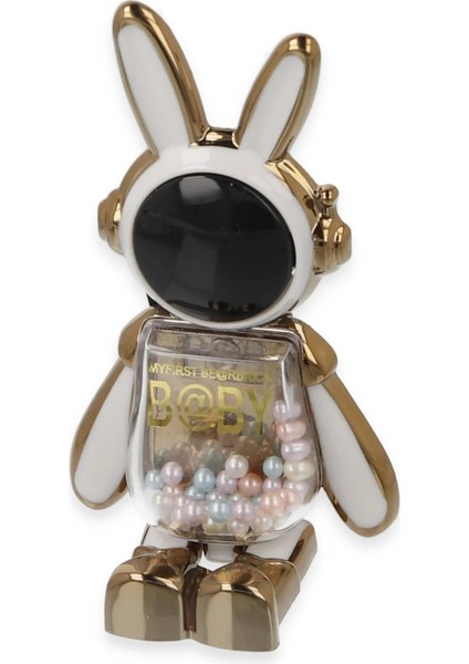 Astro Stand Tavşan Astronot - BEYAZ-(5796) - MCT3966-1273