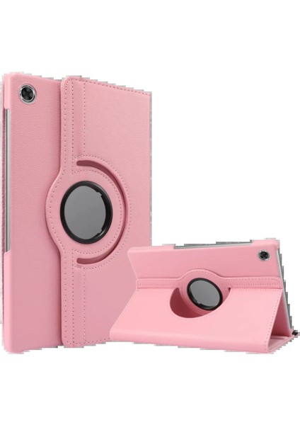 Lenovo Tab M10 TB311FU Kılıf 360 Tablet Deri Kılıf - PEMBE-(5796) - MCT7251-7872