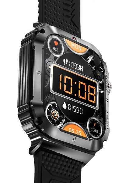 Od3 2.1 Inç IPS Ekran IP68 Su Geçirmez Konuşma ve Nfc Özellikli Akıllı Saat - - MCT2995-1136