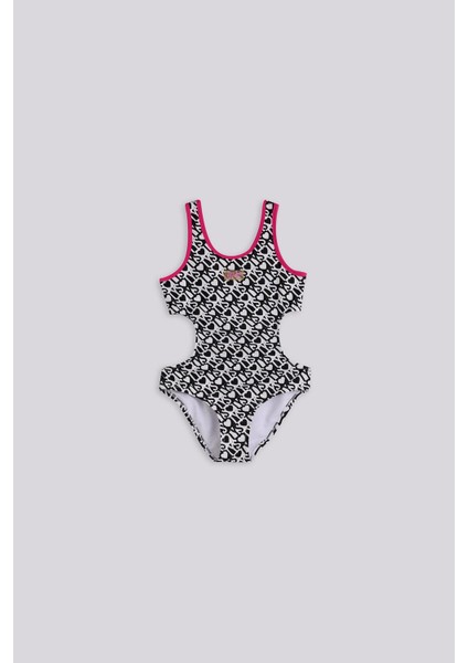Bg Store Kız Çocuk Desenli Mayokini