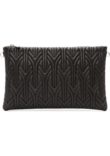 Kadın Siyah Uzun Zincir Askılı Kapitone Portföy Çanta 25WBD2209KP modelleri