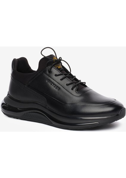 Erkek Siyah Hakiki Deri Ayakkabı 5K1SA16492 fiyatları