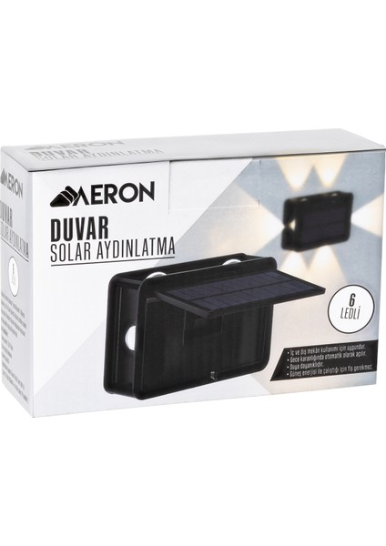 Duvar Solar Aydınlatma-6 Ledli fırsatları