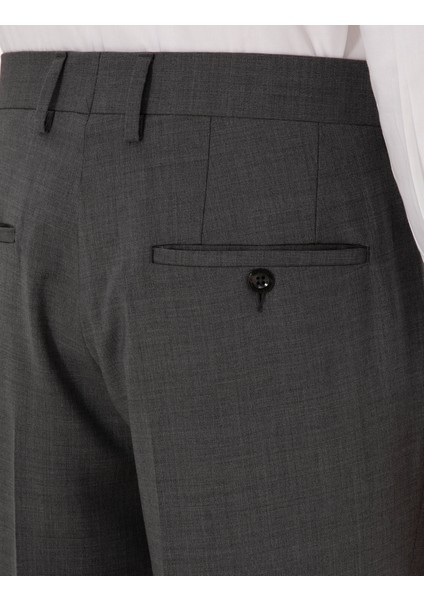 Erkek Füme Slim Fit Kumaş Pantolon 50313984-VR058