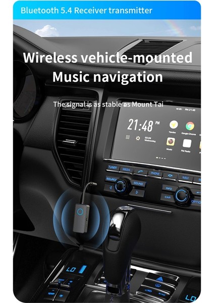 Bluetooth 5.4 Ses Alıcı & Verici – 2’si 1 Arada Aux Adaptör, 3.5mm Jak, Usb-C Şarj, 15M Kablosuz Menzil, 180MAH Batarya, Araç & Ev Hoparlör Için Kablosuz Müzik Adaptörü | M30 fırsatları