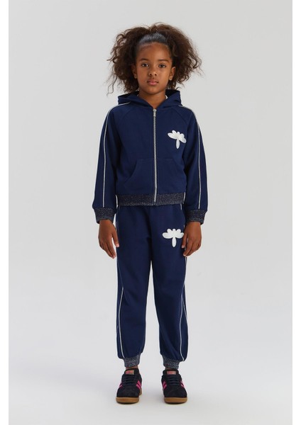 Bg Store Kız Çocuk Lacivert Eşofman Üstü