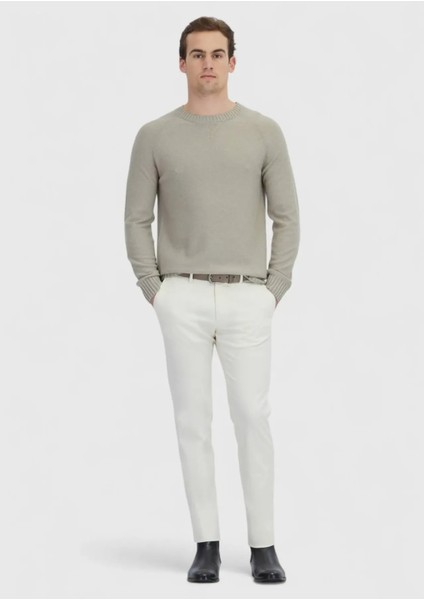 Taş Bisiklet Yaka Düz Örgü Yün Karışımlı Triko Kazak fiyatları