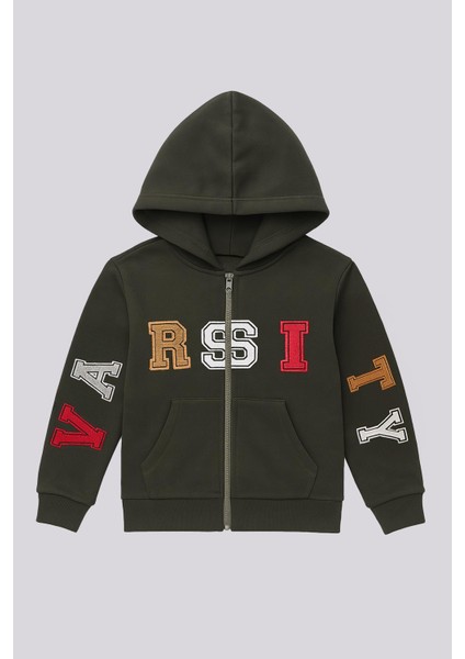 Bg Store Erkek Çocuk Haki Eşofman Üstü