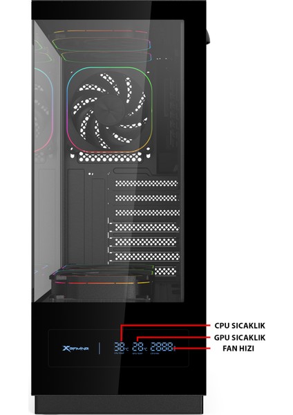 Forest V8101 3*120MM Argb Fan Atx Gamıng Case 550W Psu Usb3.0*1+Usb2.0*2 modelleri