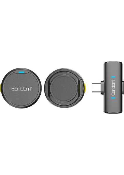 MC15C 2’li Wireless Yaka Mikrofonu – Gürültü Engelleme & Type‑C Alıcı, Video / Canlı Yayın İçin