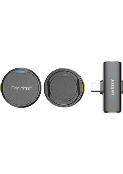 MC15C 2’li Wireless Yaka Mikrofonu – Gürültü Engelleme & Type‑C Alıcı, Video / Canlı Yayın İçin