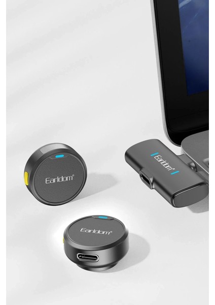 MC15C 2’li Wireless Yaka Mikrofonu – Gürültü Engelleme & Type‑C Alıcı, Video / Canlı Yayın İçin