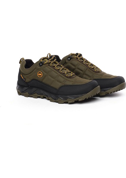 Erkek Haki Hakiki Deri Su Geçirmez Ayakkabı 5K1GA00171L indirimleri
