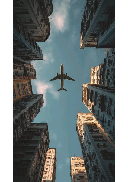 Alçak Uçuş Yapan Uçak V1 Ev Duvar Salon Güzellik Salonu Ofis Dükkan Dekarasyon Kanvas Tablo fiyatları