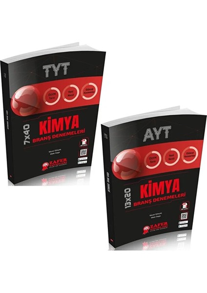 Tyt Kimya 7X40 Branş Deneme + Ayt Kimya 13X20 Branş Deneme