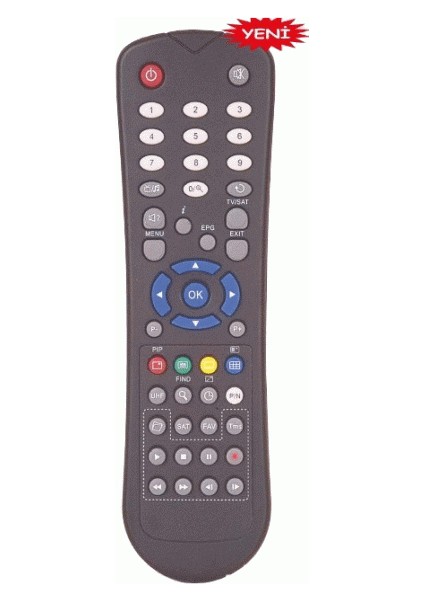 Usb-Pvr Uydu Kumanda