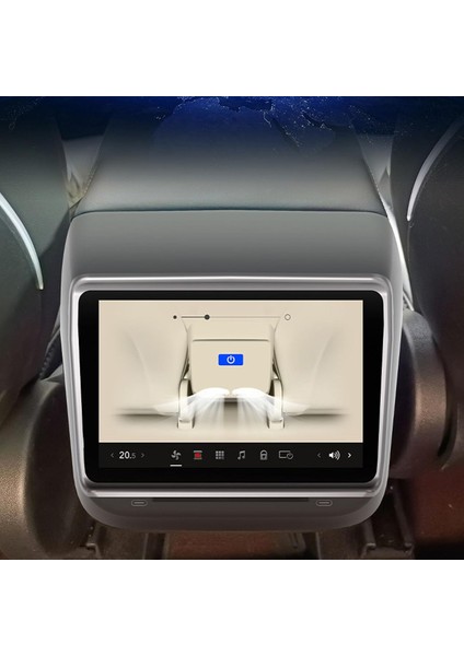 Tesla Model 3/y 7.2'' Arka Koltuk Ekranı Android IPS Hd Dokunmatik Multimedya 4+32GB 1280X800 Hd indirimleri