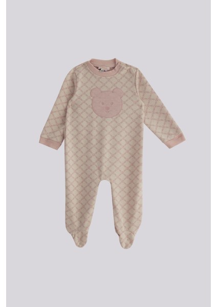 Bg Store Kız Bebek Desenli Tulum