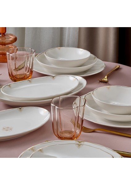 Camelia 54 Parça 12 Kişilik Yemek Takımı 6710 fiyatları