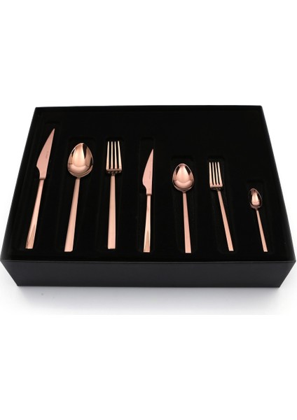 84 Parça Bakır Çatal Seti fırsatları