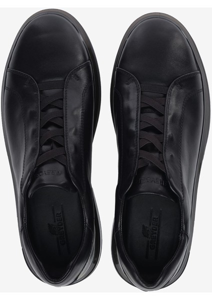 Erkek Siyah Hakiki Deri Ayakkabı 5K1UA64726L indirimleri