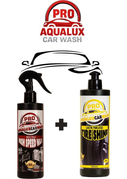Proaqualuxcarwash Hızlı Cila - Lastik Parlatıcı (Jel)
