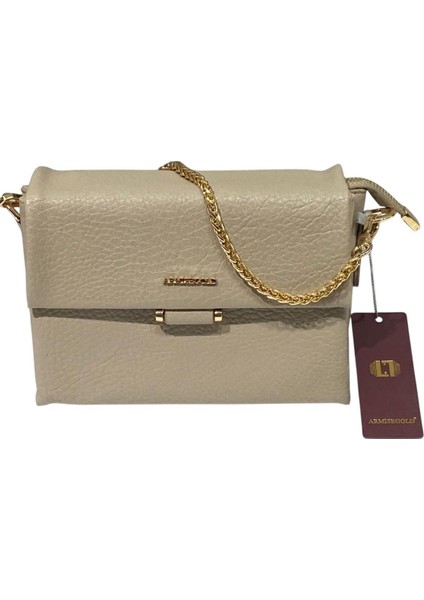 Kadın Yumuşak Deri Zincir Detaylı Bölmeli Şık Zarif El & Omuz ve Çapraz Askılı fırsatları