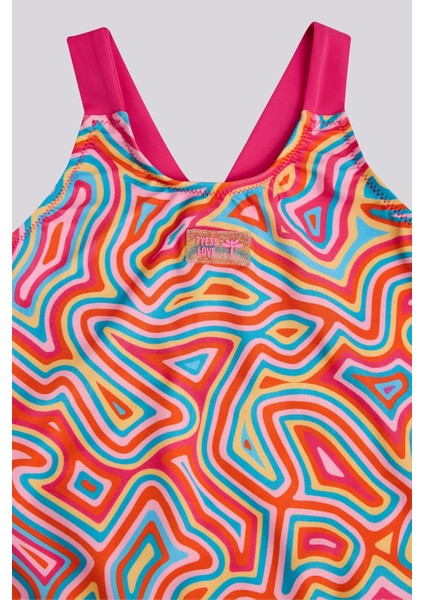 Bg Store Kız Çocuk Desenli Mayo modelleri