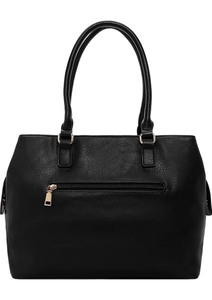 Kadın Siyah Uzun Askılı Omuz Çantası 25WBD283718 fırsatları