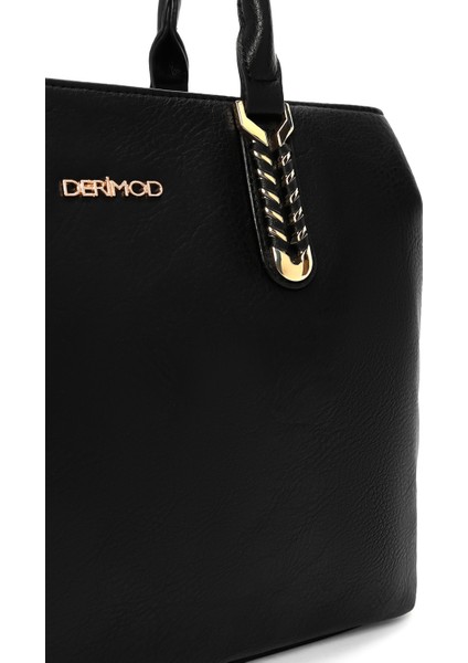 Kadın Siyah Uzun Askılı Omuz Çantası 25WBD283718