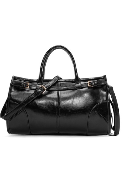 Kadın Siyah Uzun Askılı Kol Çantası 25ABD242023