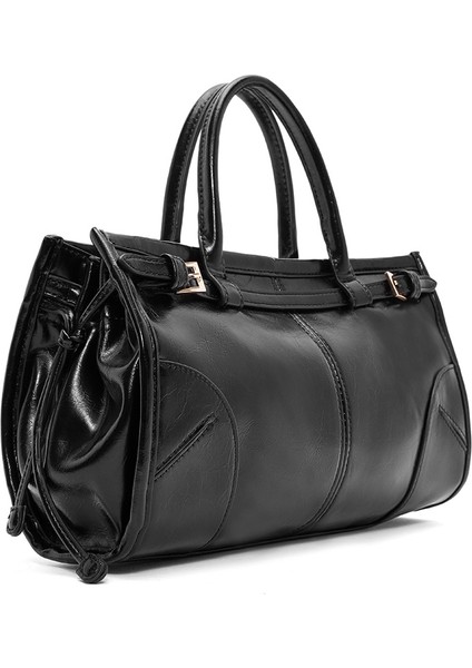 Kadın Siyah Uzun Askılı Kol Çantası 25ABD242023 indirimleri