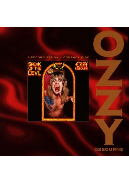 Ozzy Osbourne / Speak Of The Devil (Plak Değildircd) (Cd)