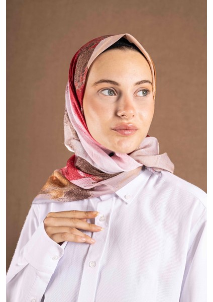 Decode Eşarp Pastel Desen