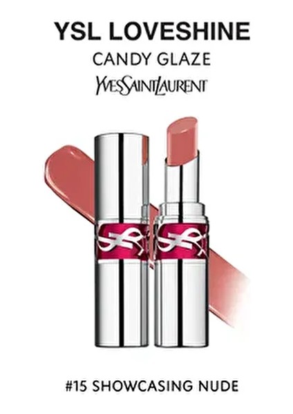 Loveshine Candy Glaze Parlatıcı Etkili Ruj 15 Showcase Nude 4936968817861